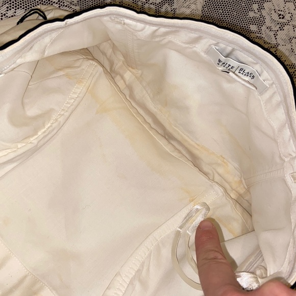 WHBM Floral Strapless Dress Embroidered Corset White House Black Market SZ4 - Picture 9 of 14